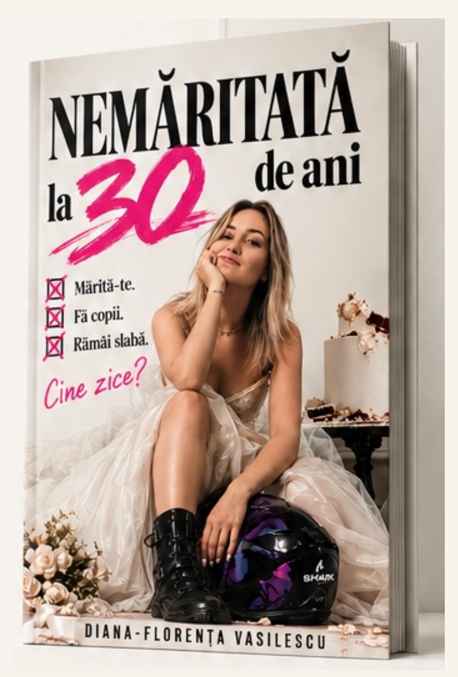 Coperta cărții „Nemăritată la 30 de ani” de Diana-Florența Vasilescu